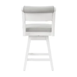 Clarion Wood And Upholstered Counter Height Swivel Stool Sea White - Hillsdale Furniture -Cheap Furniture Store GUEST ceacf8fa ae78 4f2a 93fe e2830bb939fc