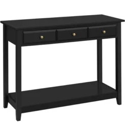Yaheetech 3-Drawer Console Table With Storage Shelf -Cheap Furniture Store GUEST d08332b8 f46e 4059 a5ee 56237da03745