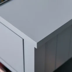 HOMCOM Modern Style Nightstand, Side Table With Drawer And Storage Shelf For Bedroom, Or Living Room, Gray 13 HOMCOM Modern Style Nightstand, Side Table With Drawer And Storage Shelf For Bedroom, Or Living Room, Gray -Cheap Furniture Store GUEST d19d228c e25d 40cd 8b9e 9472f01bdf08