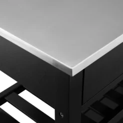 Chloe Stainless Steel Top Kitchen Island Cart - Crosley -Cheap Furniture Store GUEST d6ce556e c17a 4641 824c 14eed8c282e7