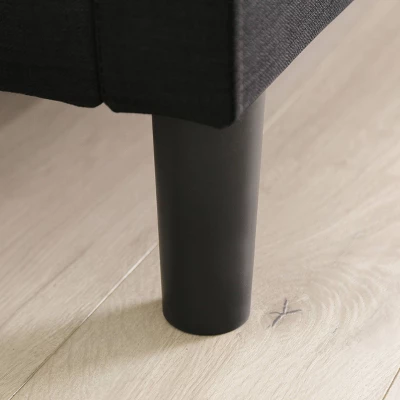 Melania Tufted Upholstered Bed - Abbyson Living 4 Melania Tufted Upholstered Bed - Abbyson Living - Image 4