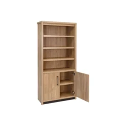 78" Abbott Contemporary Wood Laminate Bookcase With Doors Light Brown - Martin Furniture 12 78" Abbott Contemporary Wood Laminate Bookcase With Doors Light Brown - Martin Furniture -Cheap Furniture Store GUEST e0bce984 892e 4ed6 bc69 72e925587c6a