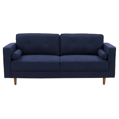 Mulberry Fabric Upholstered Modern Sofa - CorLiving 9 Mulberry Fabric Upholstered Modern Sofa - CorLiving - Image 9