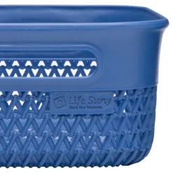 Life Story Lightweight Heavy Duty Storage Woven Basket 4 Quarts, Blue (14 Pack) 8 Life Story Lightweight Heavy Duty Storage Woven Basket 4 Quarts, Blue (14 Pack) -Cheap Furniture Store GUEST e2881507 2d38 41ae 9234 8581c2d57c87