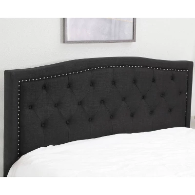 Melania Tufted Upholstered Bed - Abbyson Living 2 Melania Tufted Upholstered Bed - Abbyson Living - Image 2