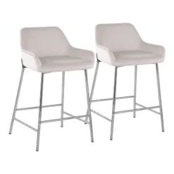 Set Of 2 Daniella Metal/Velvet Counter Height Barstools - LumiSource 28 Set Of 2 Daniella Metal/Velvet Counter Height Barstools - LumiSource -Cheap Furniture Store GUEST e4d8834a 4ee7 4df6 ada1 a7ae51571c23