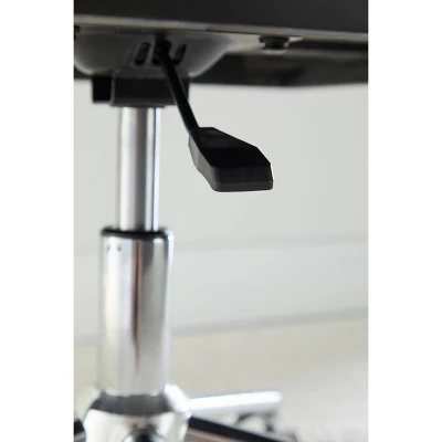 Archie Two Toned Cane Office Chair Black With Natural Cane - Abbyson Living 9 Archie Two Toned Cane Office Chair Black With Natural Cane - Abbyson Living - Image 9