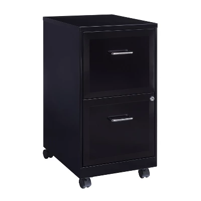 Space Solutions 18" Deep 2 Drawer Mobile Letter Width Vertical File Cabinet 10 Space Solutions 18" Deep 2 Drawer Mobile Letter Width Vertical File Cabinet - Image 10