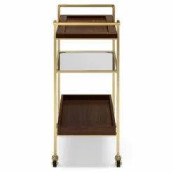 Moyer Bar Cart Cognac - WyndenHall -Cheap Furniture Store GUEST eac41e14 1824 4e93 8c69 00bd72b88971