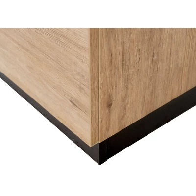 Abbott Contemporary Wood Laminate File Drawer Light Brown - Martin Furniture 8 Abbott Contemporary Wood Laminate File Drawer Light Brown - Martin Furniture - Image 8