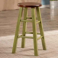 24"Ivy Counter Height Barstool - Green - Winsome -Cheap Furniture Store GUEST ef9d5f4a ced6 4b95 b3b4 342ca10fa742