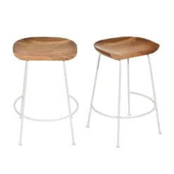 Set Of 2 24.5" Bryson Counter Height Barstools - Carolina Chair & Table -Cheap Furniture Store GUEST f1320c54 16d4 49aa 8bcd 52f7919397d4