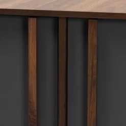 2 Door Naoki Two-Tone Wood Shoe Cabinet Gray/Walnut - Baxton Studio 11 2 Door Naoki Two-Tone Wood Shoe Cabinet Gray/Walnut - Baxton Studio -Cheap Furniture Store GUEST f3540a78 c5bb 44db bcab e5fa332952c4