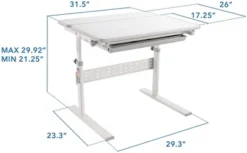 Mount-It! Height Adjustable Desk For Kids, Children's Workstation With Tilting Desktop And Drawer For Storage, Writing, Drawing, Reading & Studying -Cheap Furniture Store GUEST f4c5308a 14cf 4d88 9f6e 795cc424af15