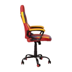 BlackArc High Back Gaming Chair With Red And Yellow Faux Leather Upholstery, Adjustable Swivel Seat And Padded Flip-Up Arms 14 BlackArc High Back Gaming Chair With Red And Yellow Faux Leather Upholstery, Adjustable Swivel Seat And Padded Flip-Up Arms -Cheap Furniture Store GUEST fc20821d 355e 460b 9239 181c9f18697e