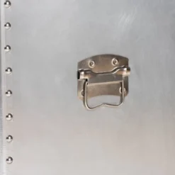 Serge Metal 1 Door Accent Storage Cabinet Silver - Baxton Studio -Cheap Furniture Store GUEST fc57bc2c bbbd 466b bb04 d5413cda5f08